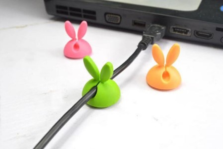 Clips Rabbit Ears 1-cable Green - dataprint.vn.ua